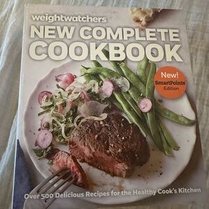 Weight Watchers New Complete Cookbook - White and Orange Cover